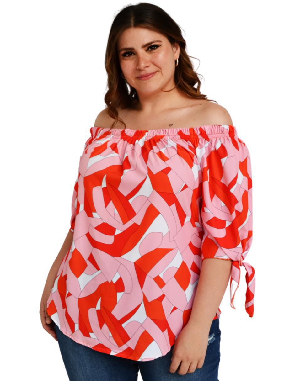 Blusa manga 3/4 para mujer
