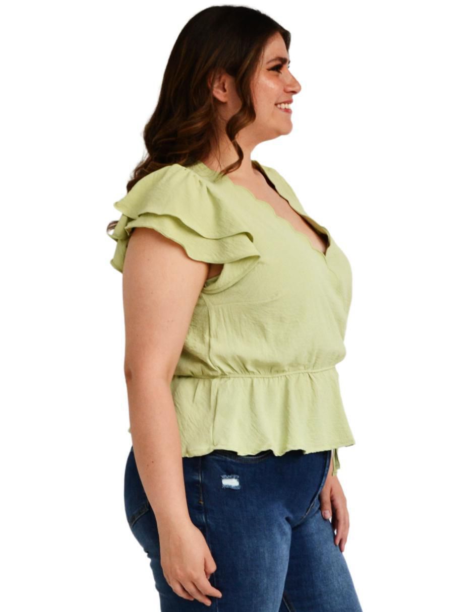 Blusa manga corta para mujer 2