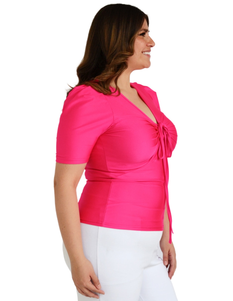 Blusa manga corta para mujer 2