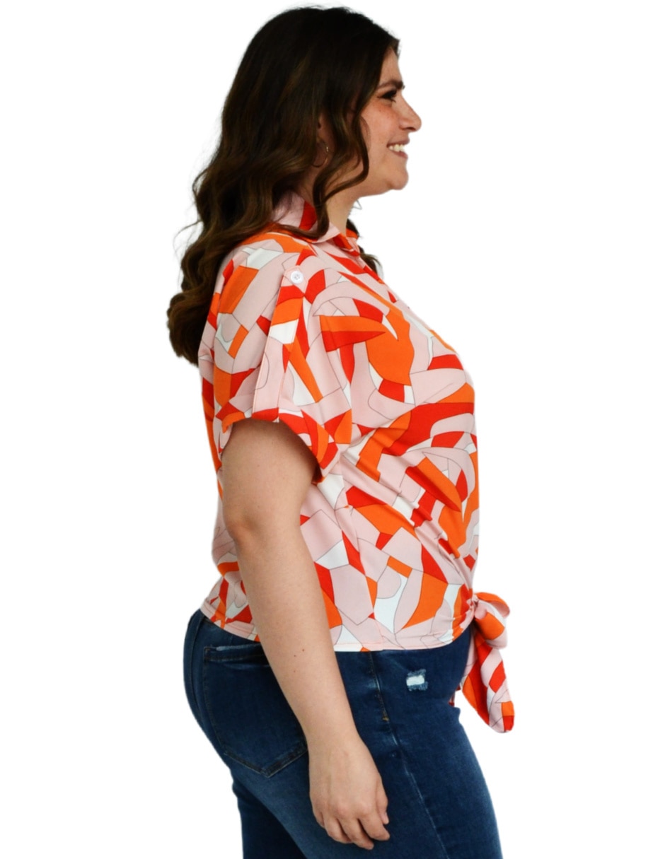 Blusa manga corta para mujer 2