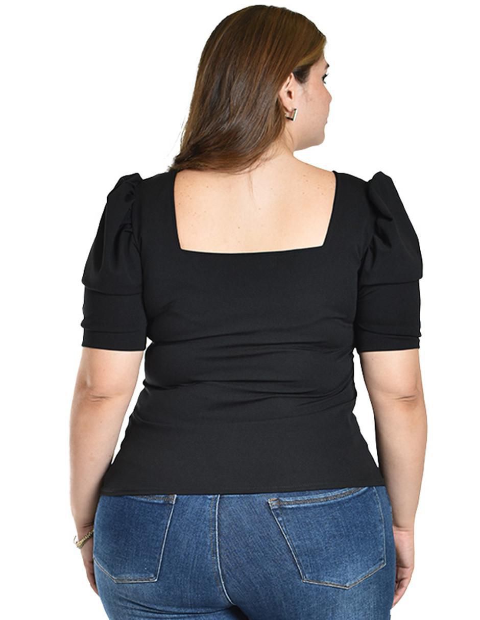Blusa manga corta para mujer 3