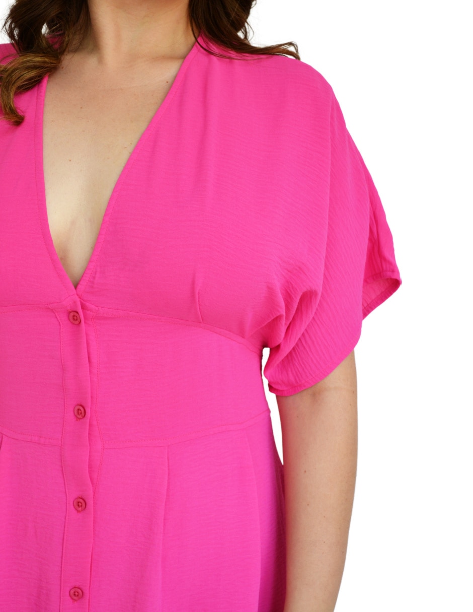 Vestido midi casual para mujer 4