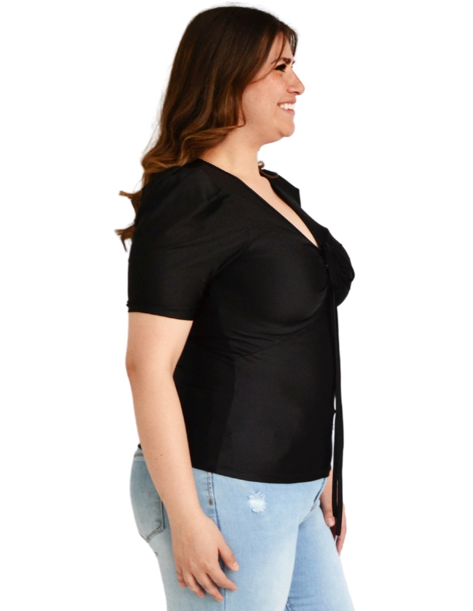 Blusa manga corta para mujer 2