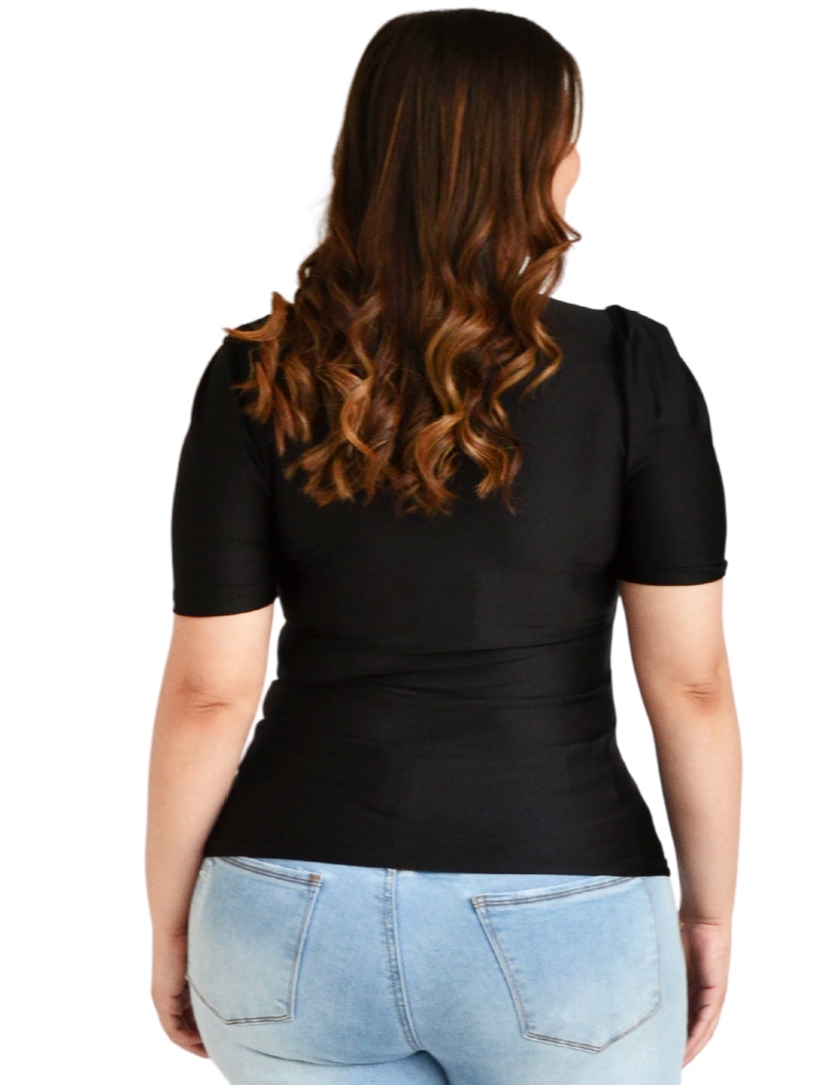 Blusa manga corta para mujer 3