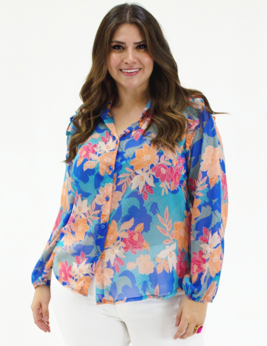 Blusa manga larga para mujer Blusa manga larga para mujer