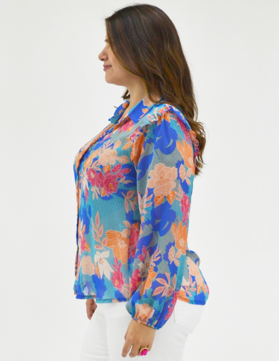 Blusa manga larga para mujer 2