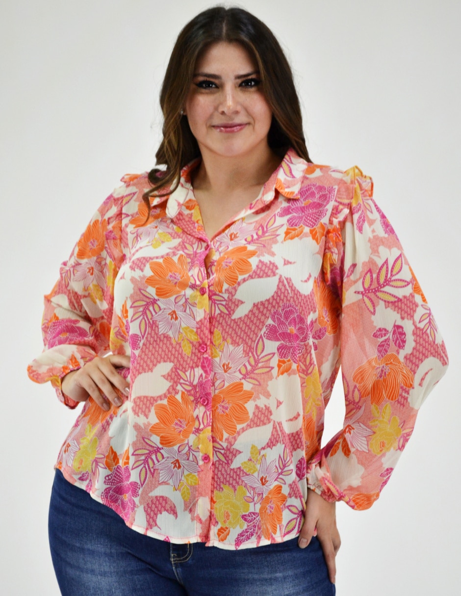 Blusa manga larga para mujer Blusa manga larga para mujer