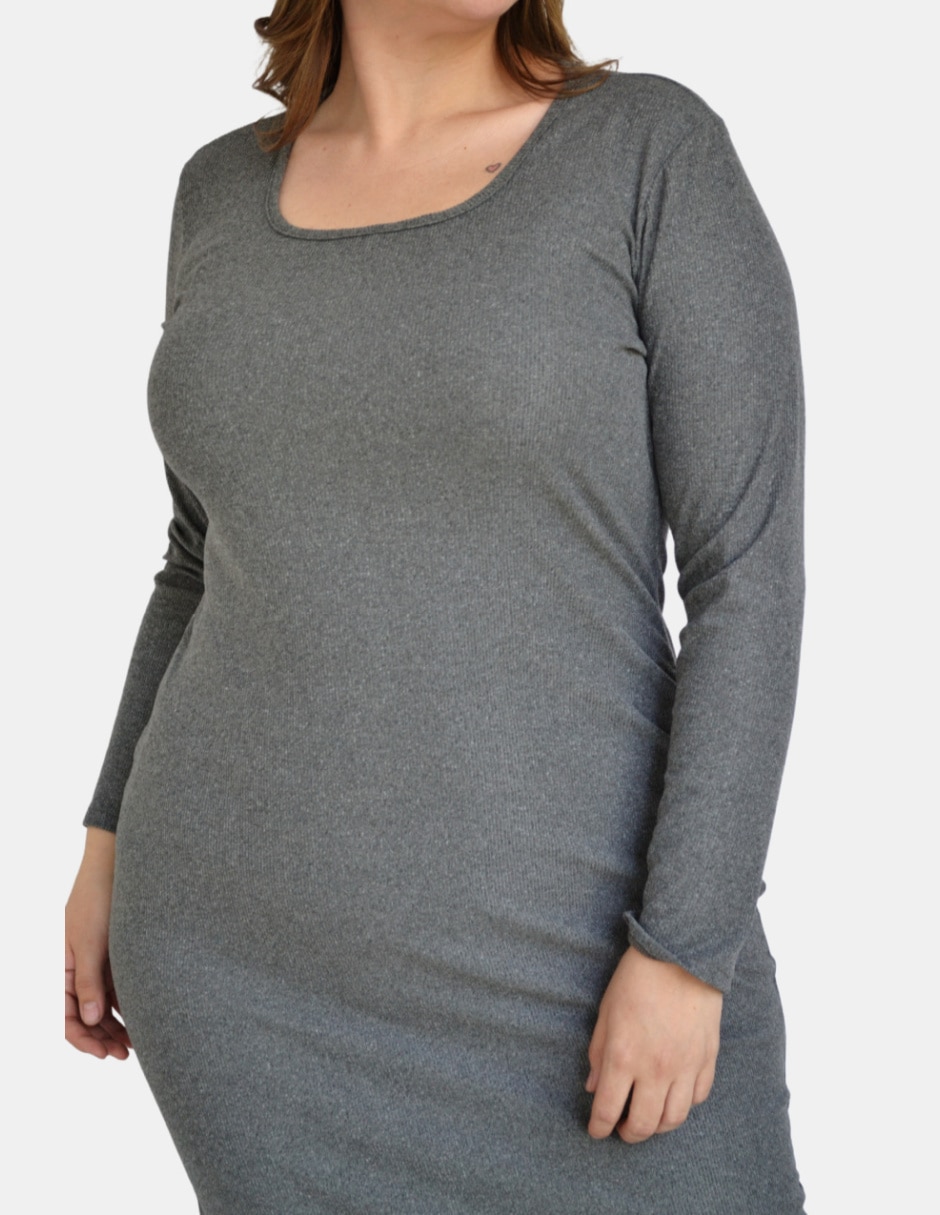 Vestido arriba de la rodilla casual para mujer 4