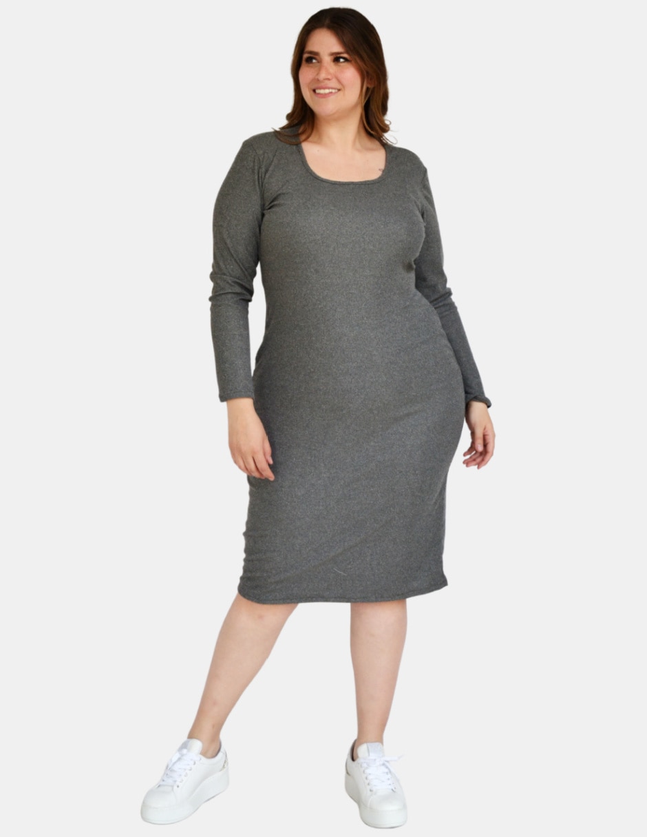 Vestido arriba de la rodilla casual para mujer 5