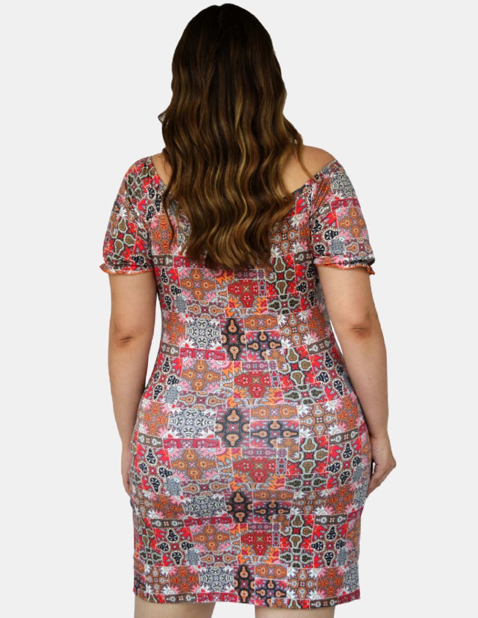Vestido arriba de la rodilla casual para mujer 3