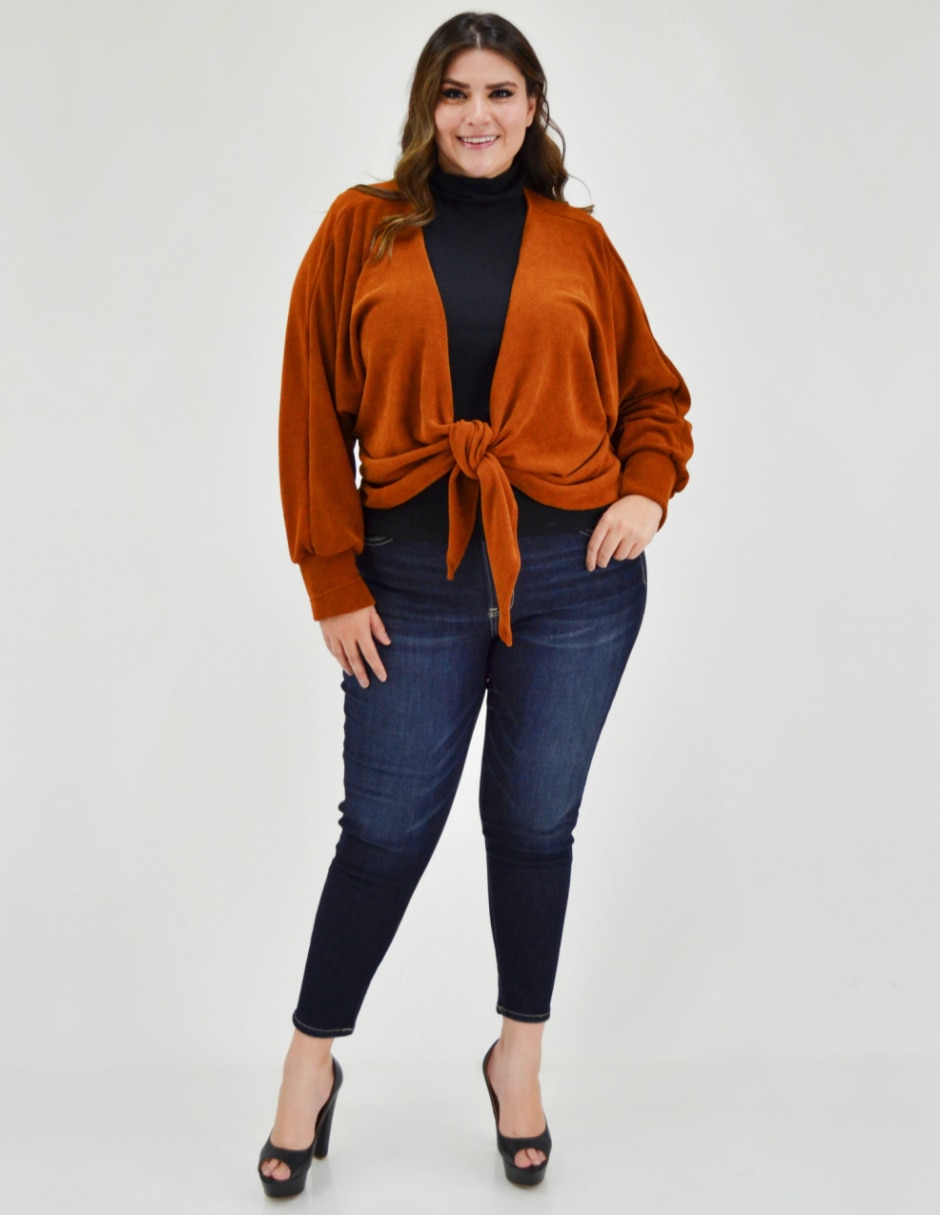 Suéter cuello simulado para mujer 6