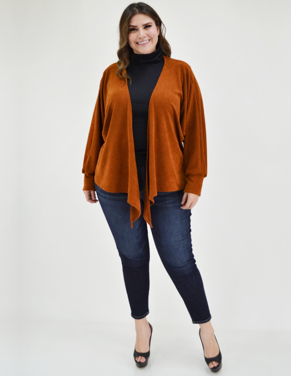 Suéter cuello simulado para mujer 7