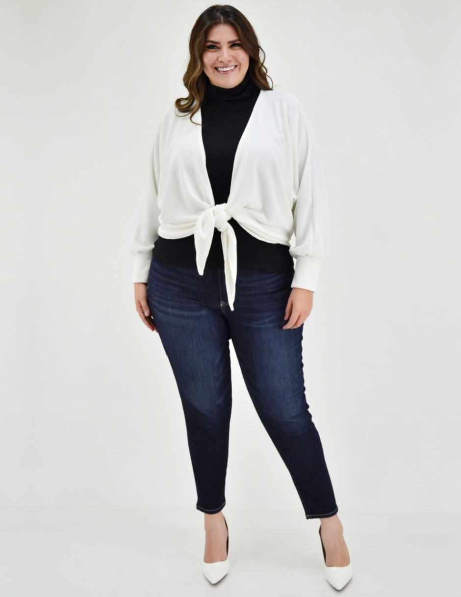 Suéter cuello simulado para mujer 5