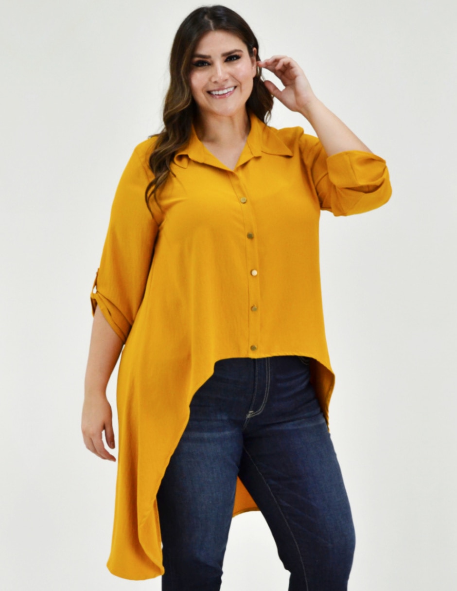 Blusa manga 3/4 para mujer 2