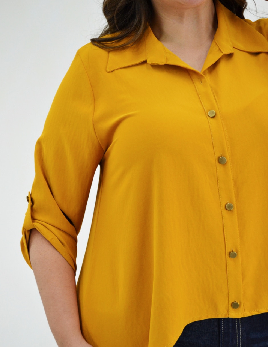 Blusa manga 3/4 para mujer 4