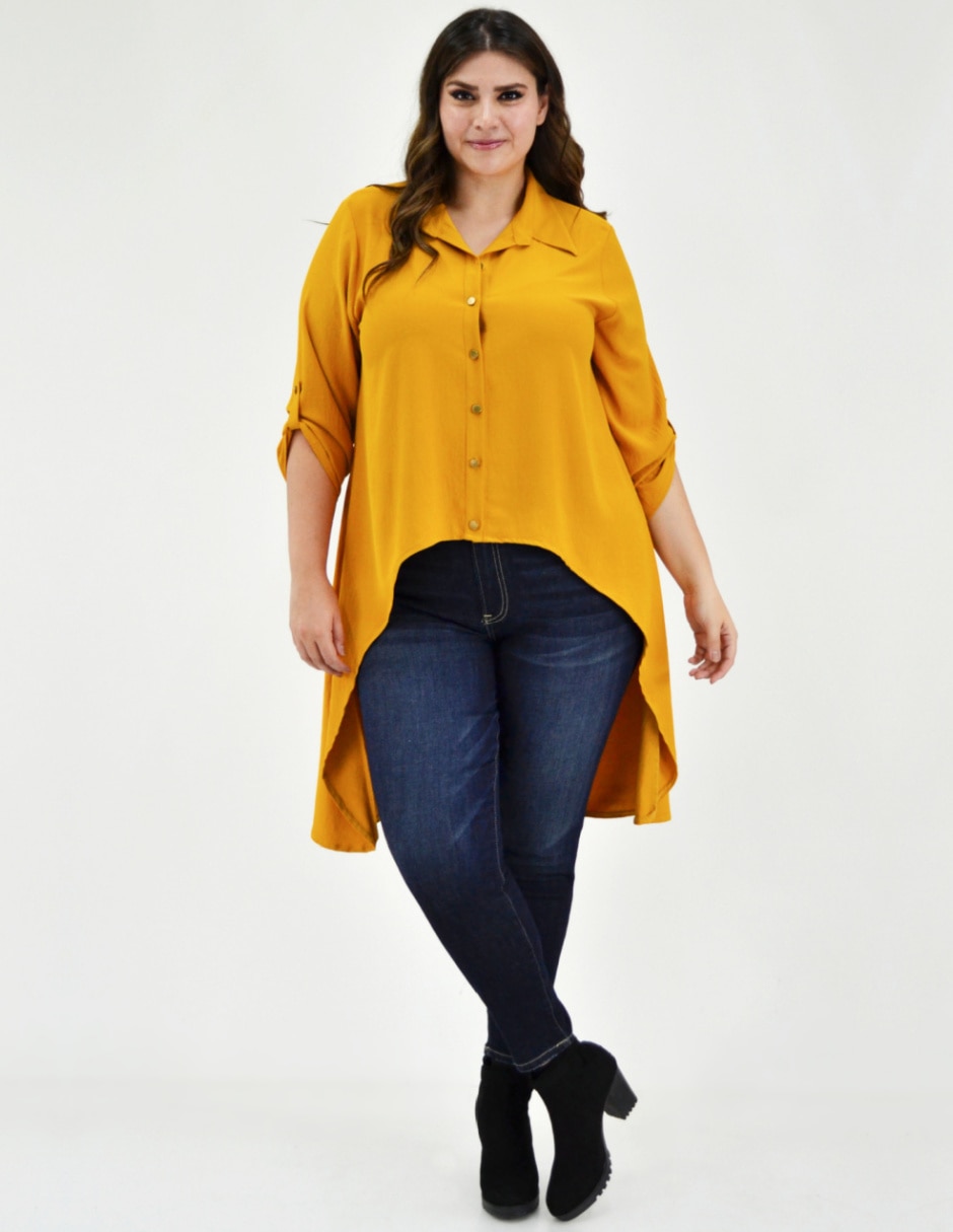 Blusa manga 3/4 para mujer 6