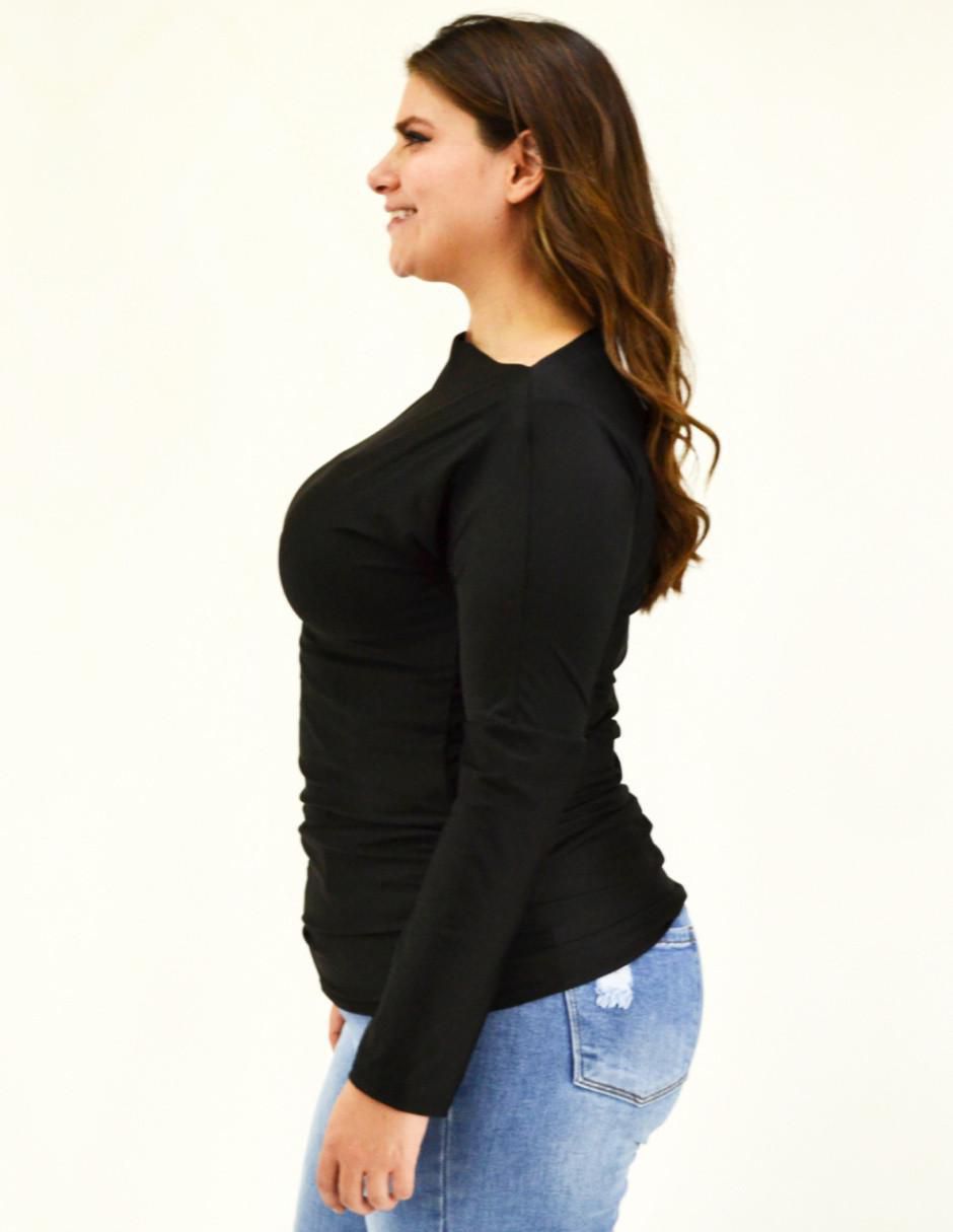 Blusa manga larga para mujer 2