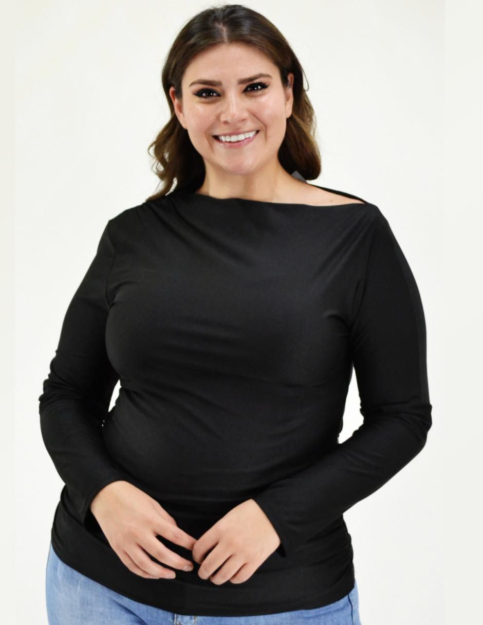 Blusa manga larga para mujer 5