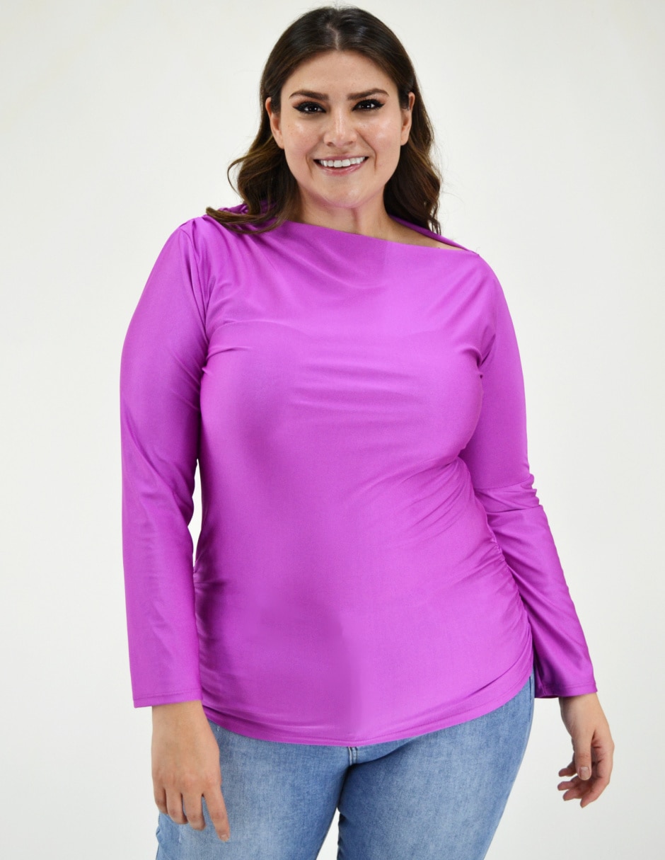 Blusa manga larga para mujer 2