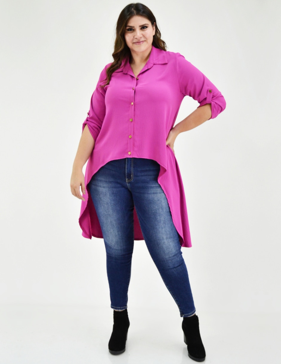 Blusa manga 3/4 para mujer 6