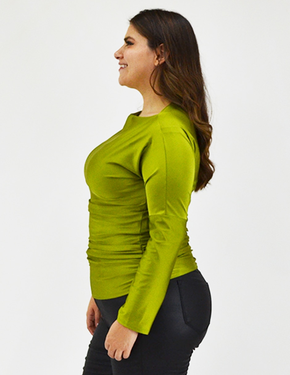 Blusa manga larga para mujer 2