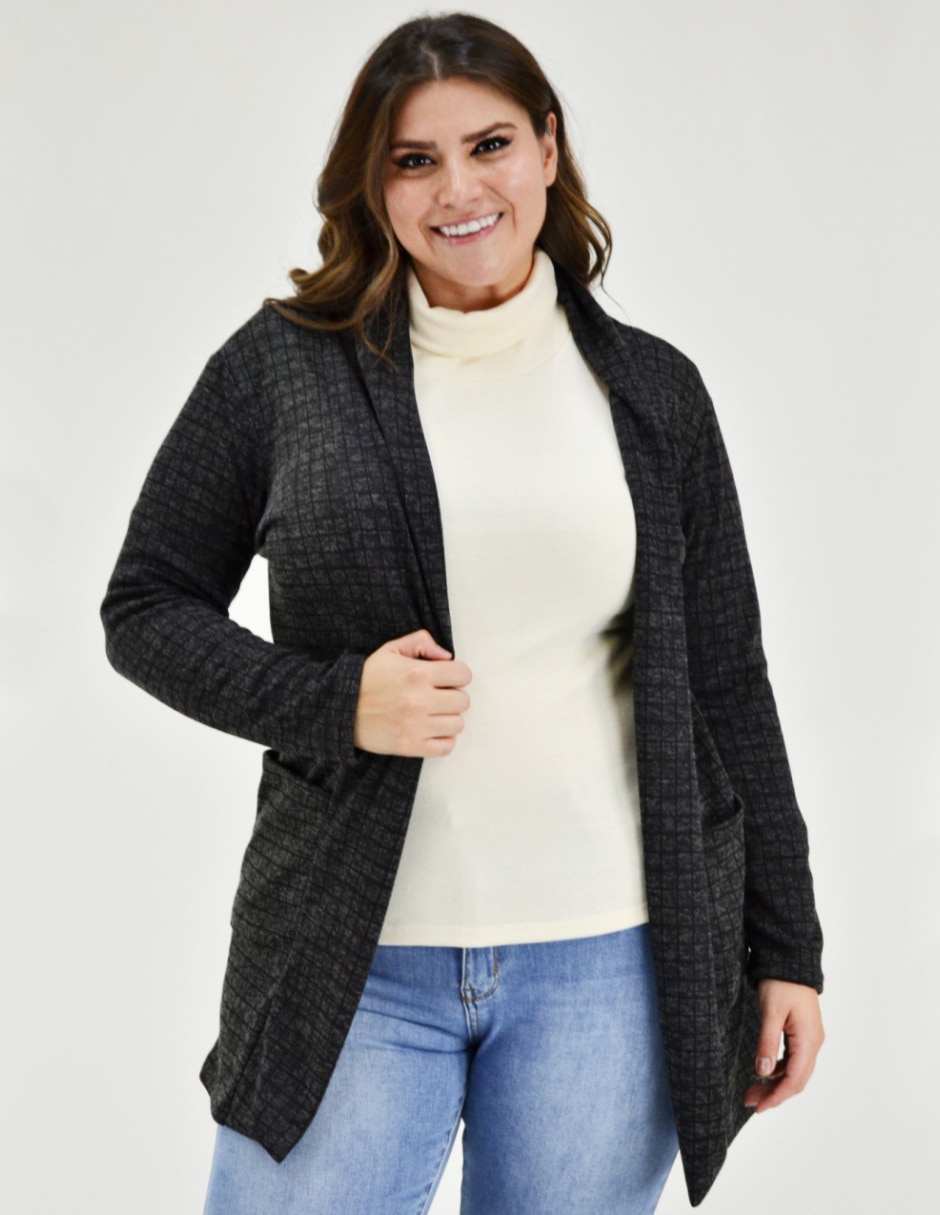 Suéter cuello simulado para mujer