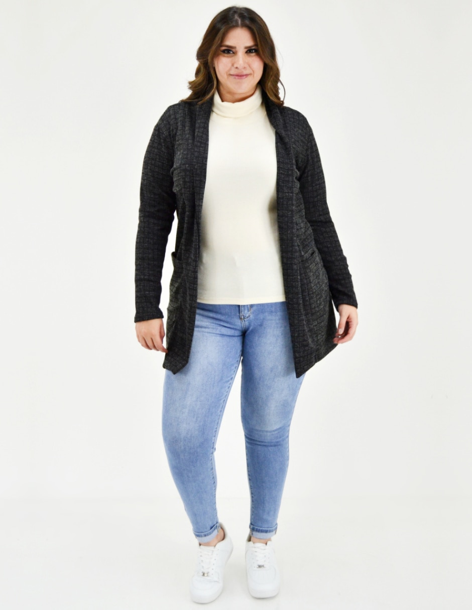 Suéter cuello simulado para mujer 7