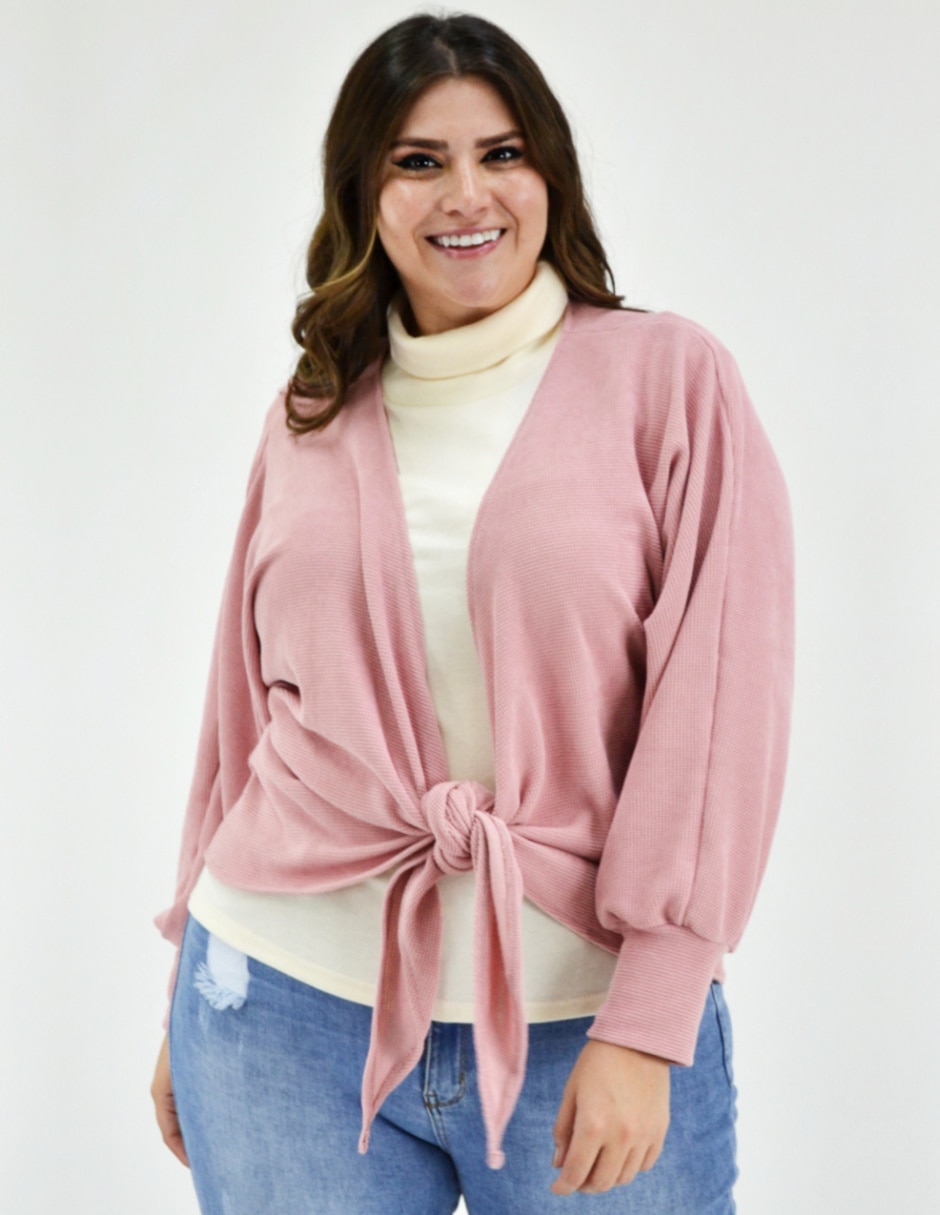 Suéter cuello simulado para mujer