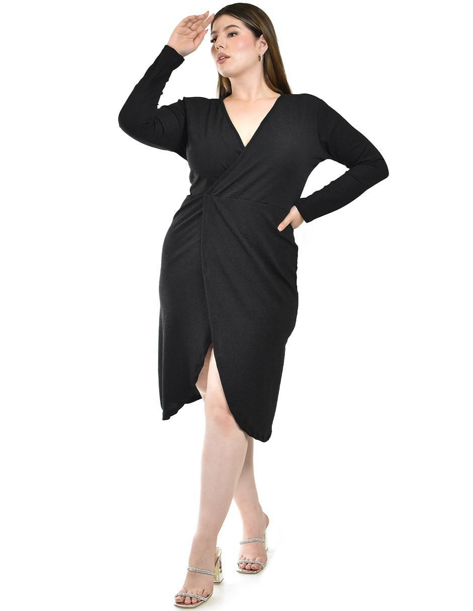 Vestido a la rodilla fiesta para mujer 5