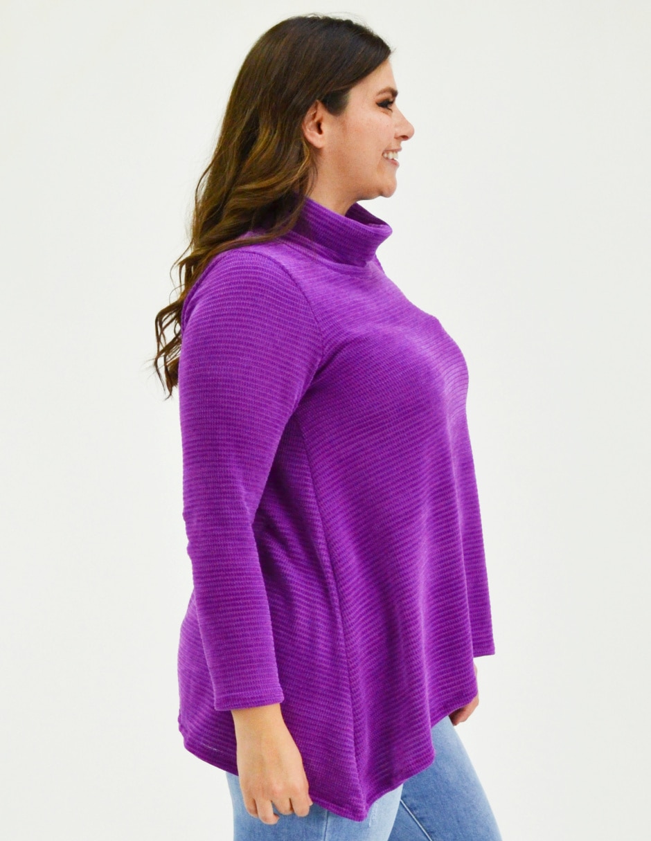 Suéter cuello alto para mujer 2