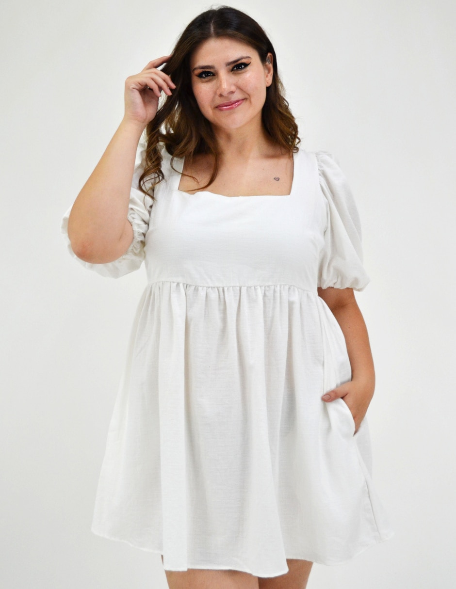 Vestido discount blanco suburbia