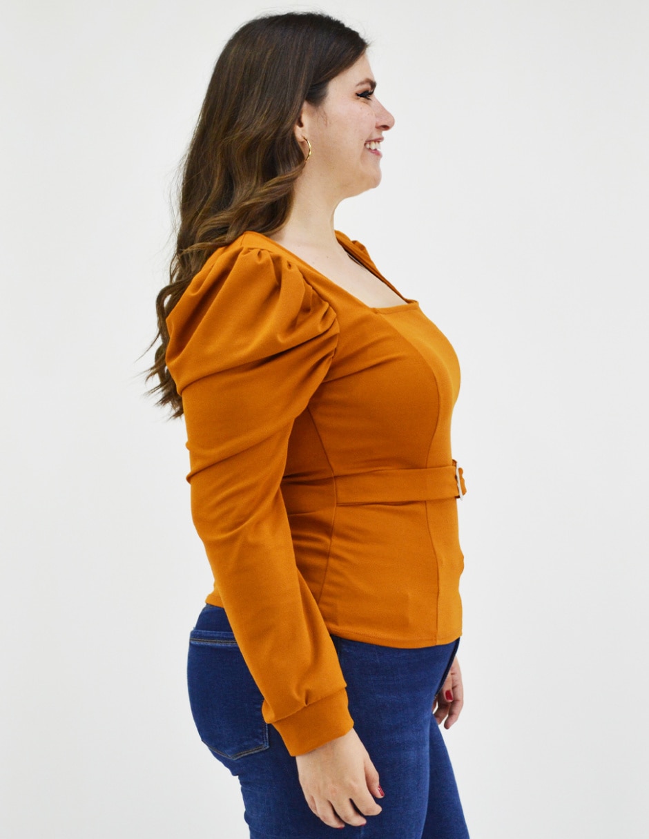Blusa manga larga para mujer 2