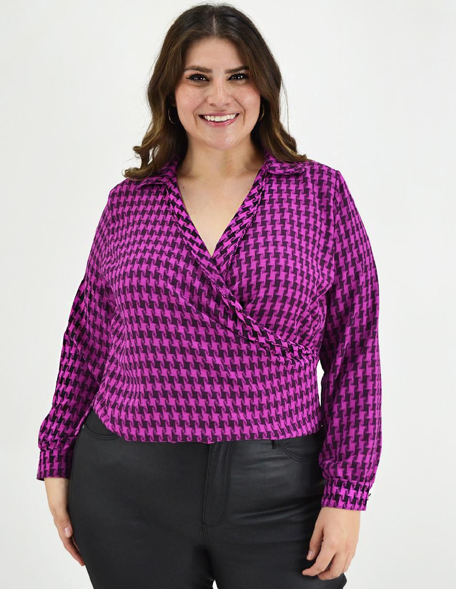 Blusa manga larga para mujer 5