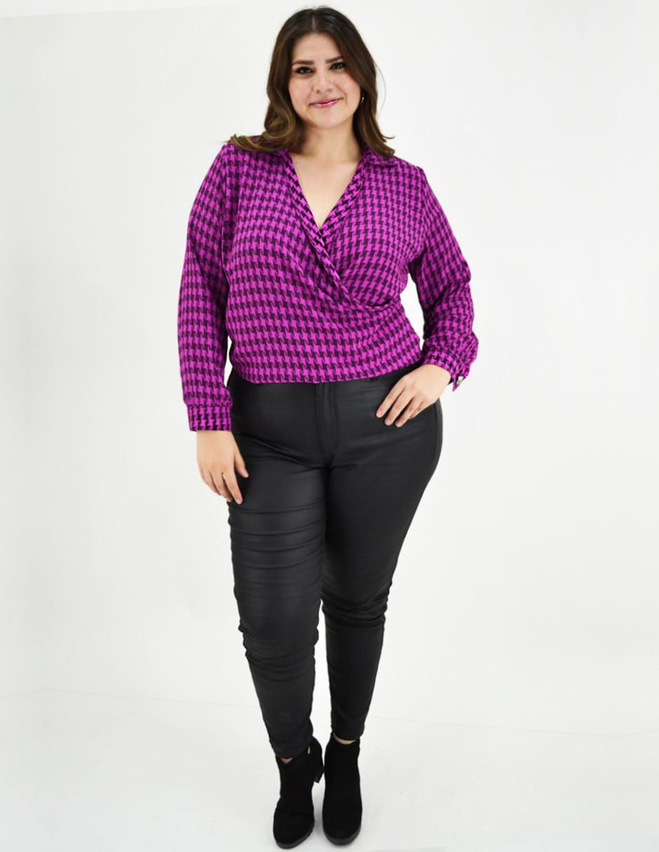 Blusa manga larga para mujer 6