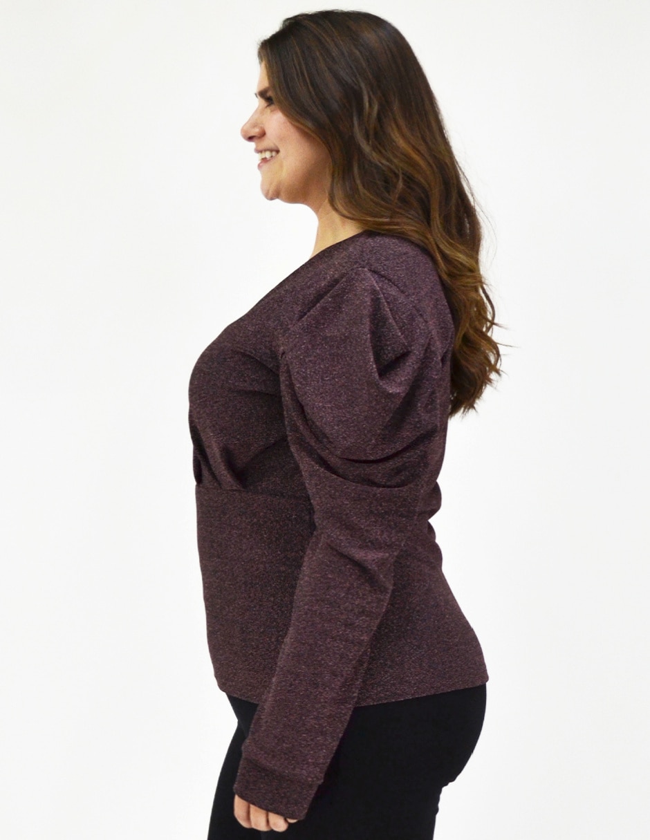 Blusa manga larga para mujer 3