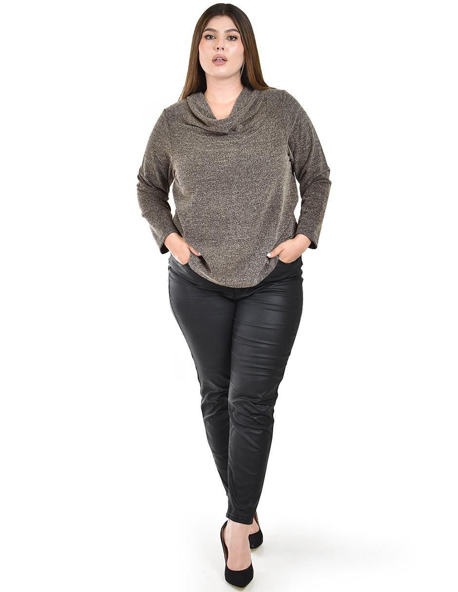Blusa manga larga para mujer 4