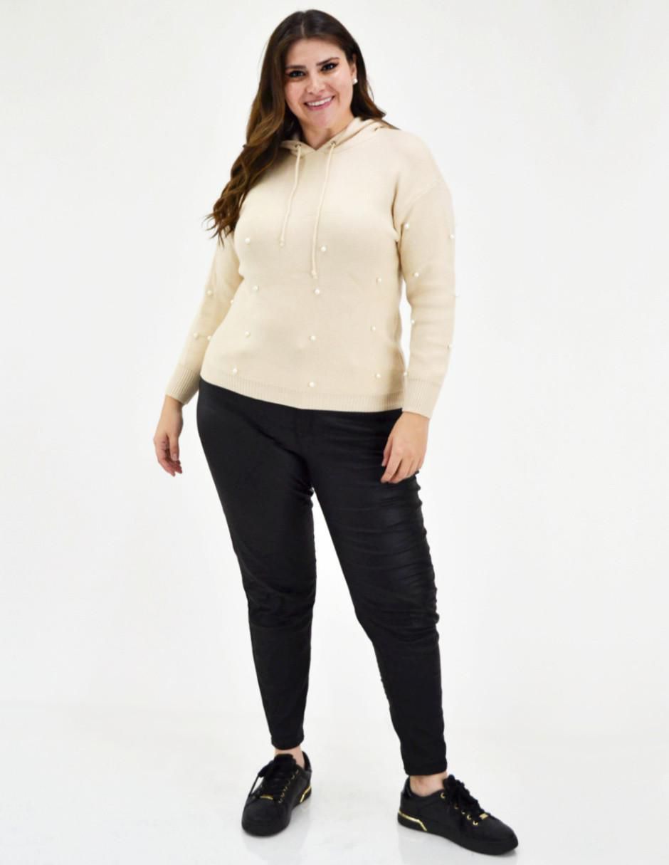 Suéter cuello redondo para mujer 5