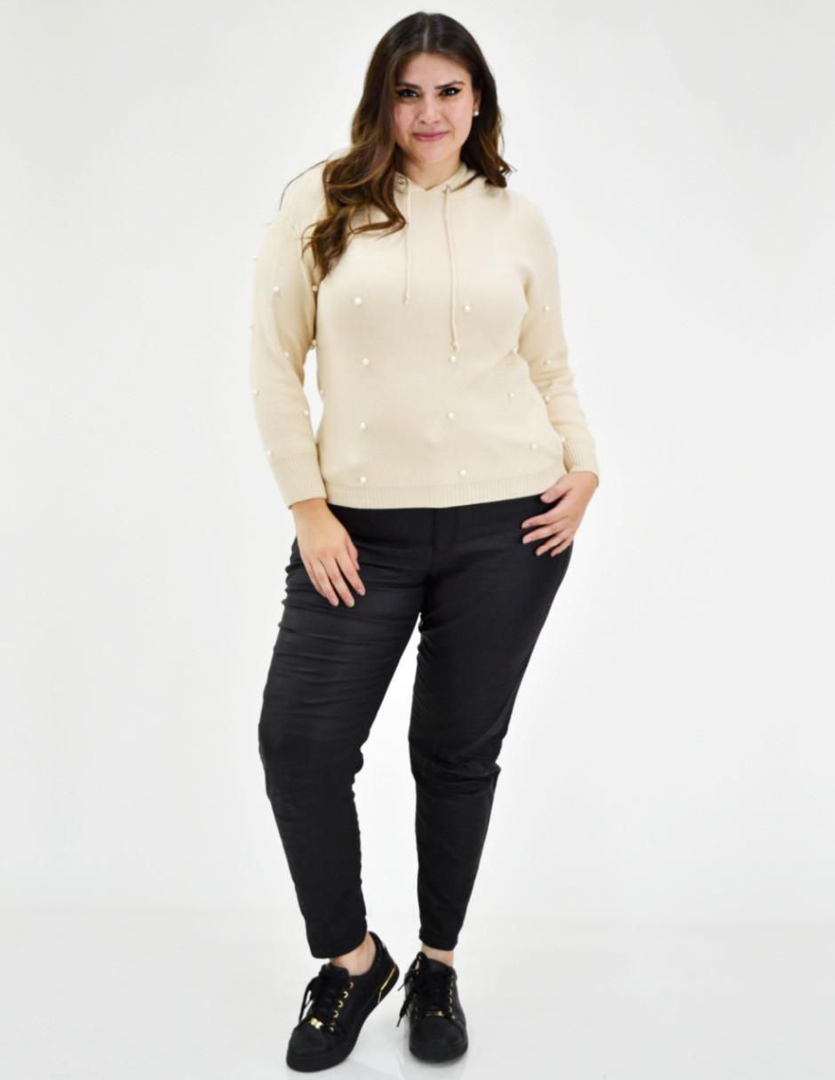 Suéter cuello redondo para mujer 6