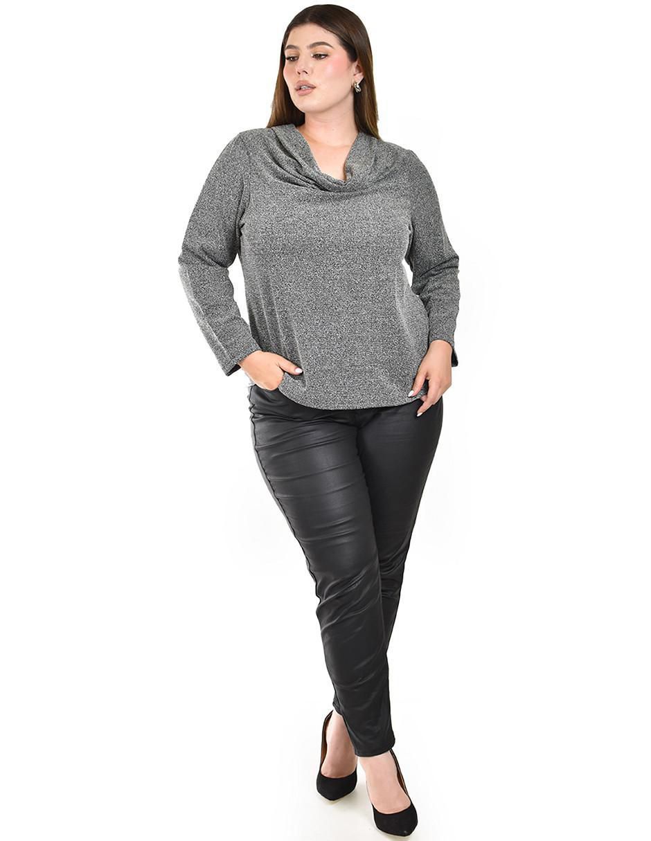 Blusa manga larga para mujer 4