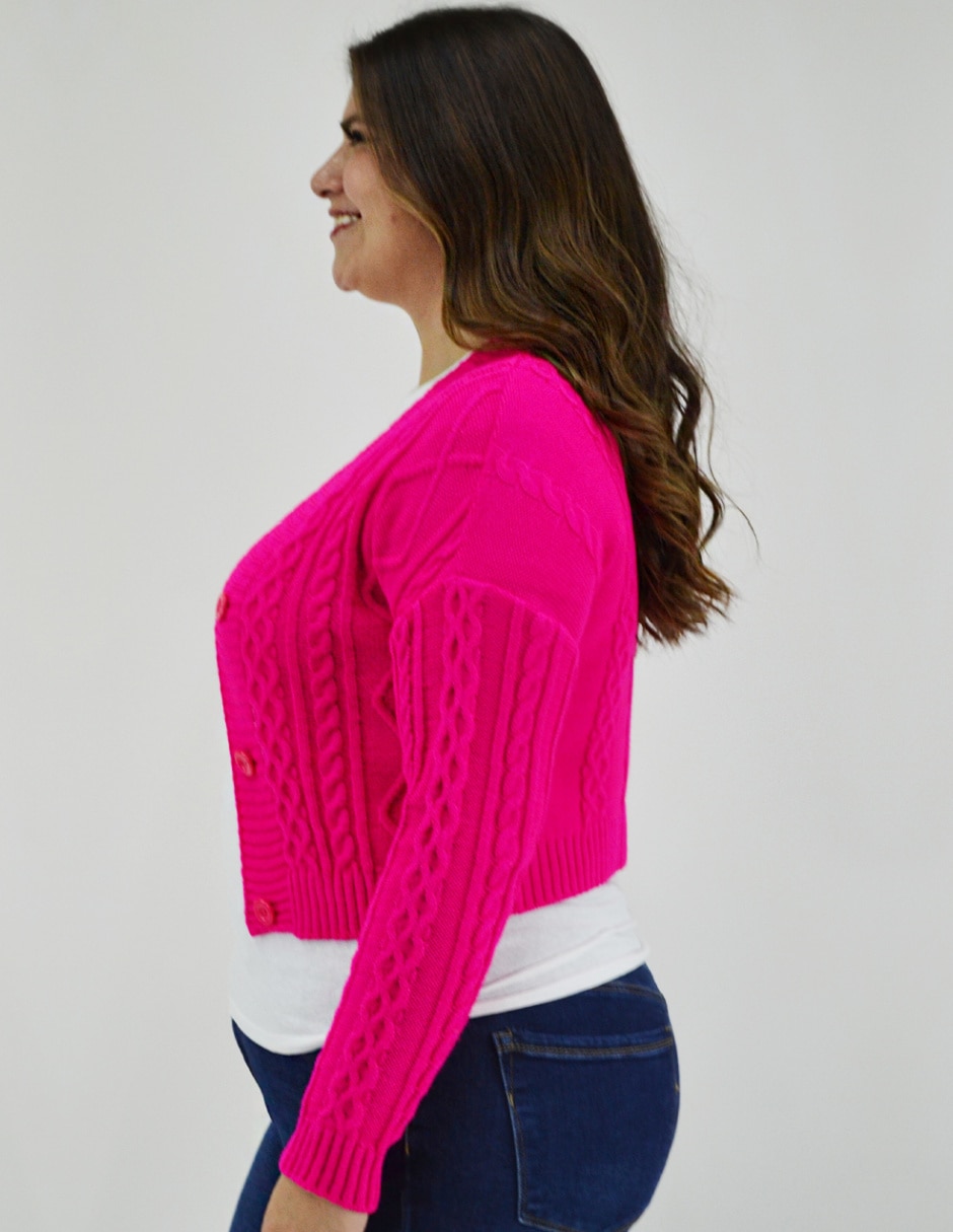 Suéter cuello redondo para mujer 2