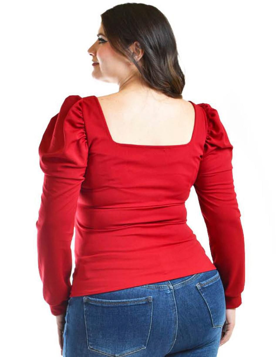 Blusa manga larga para mujer 3