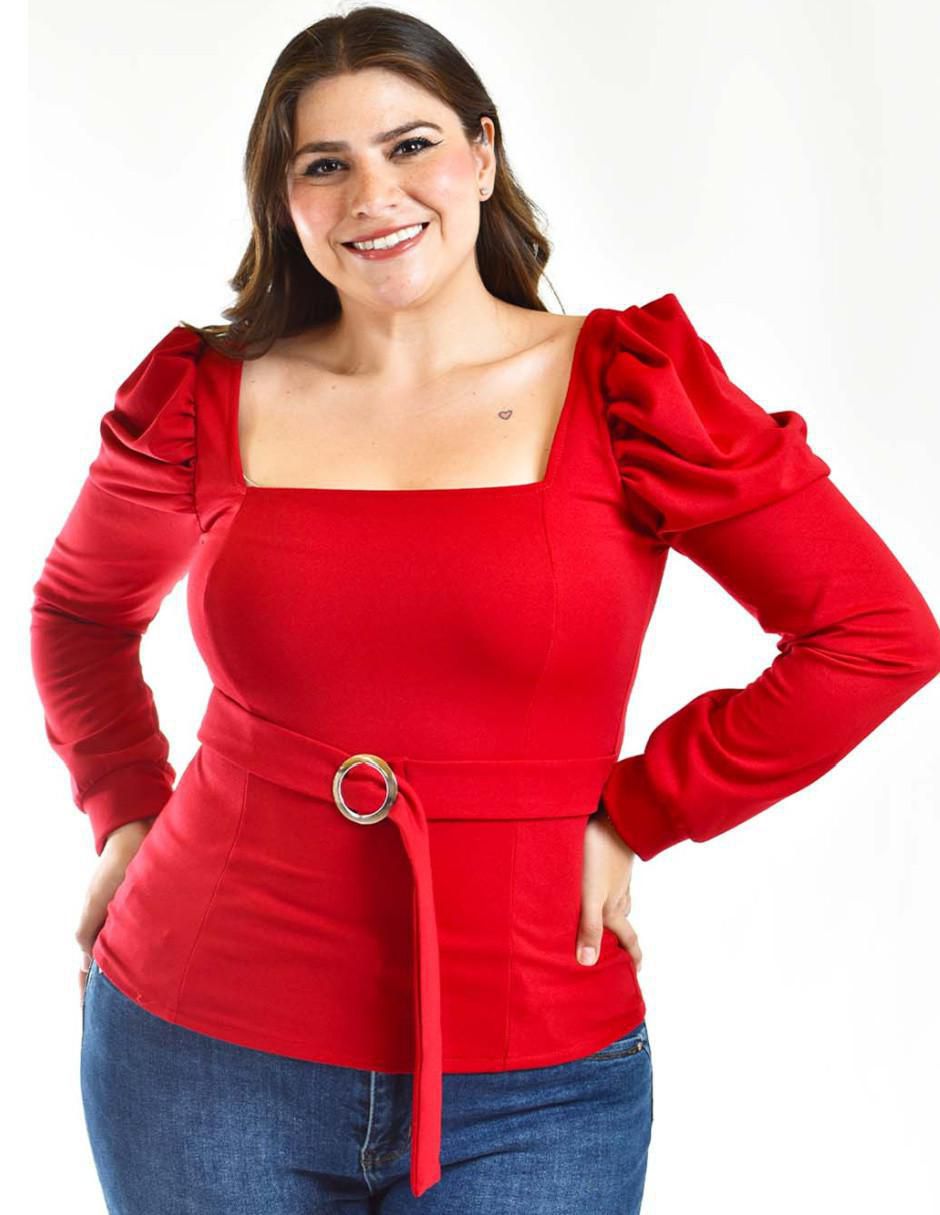 Blusa manga larga para mujer 4
