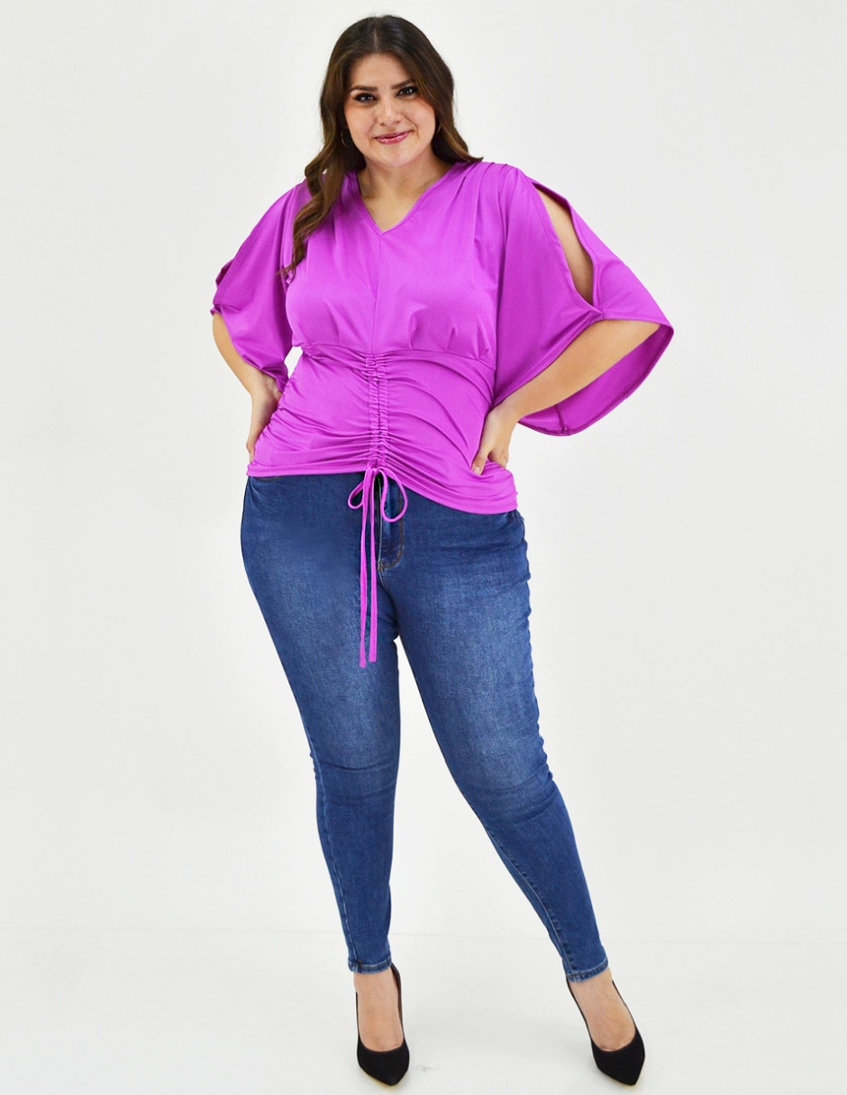 Blusa manga 3/4 para mujer 6