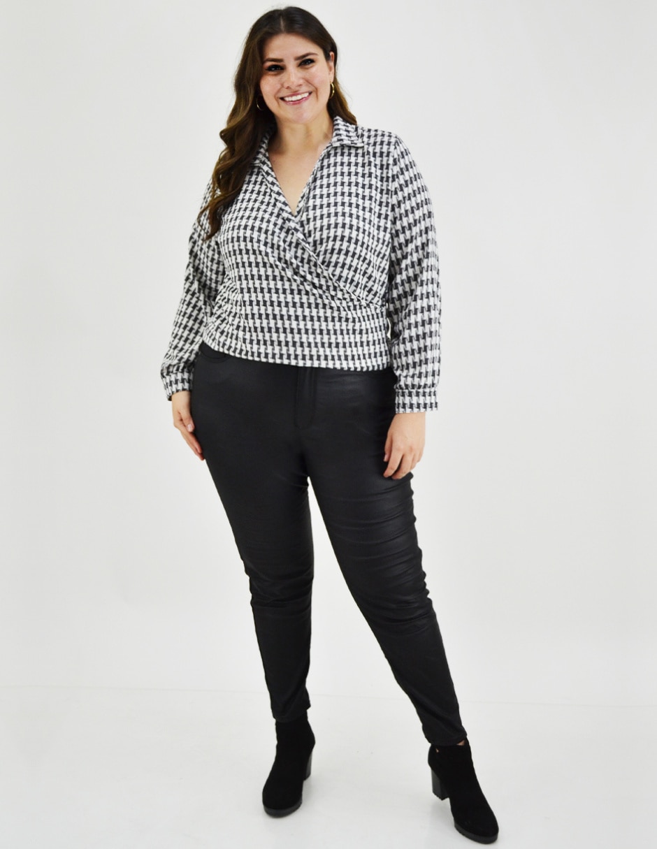 Blusa manga larga para mujer 5