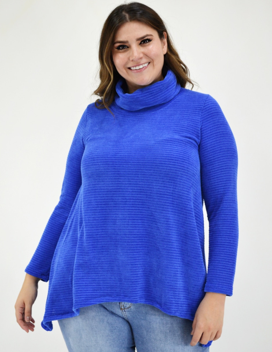 Sueter 2024 azul mujer