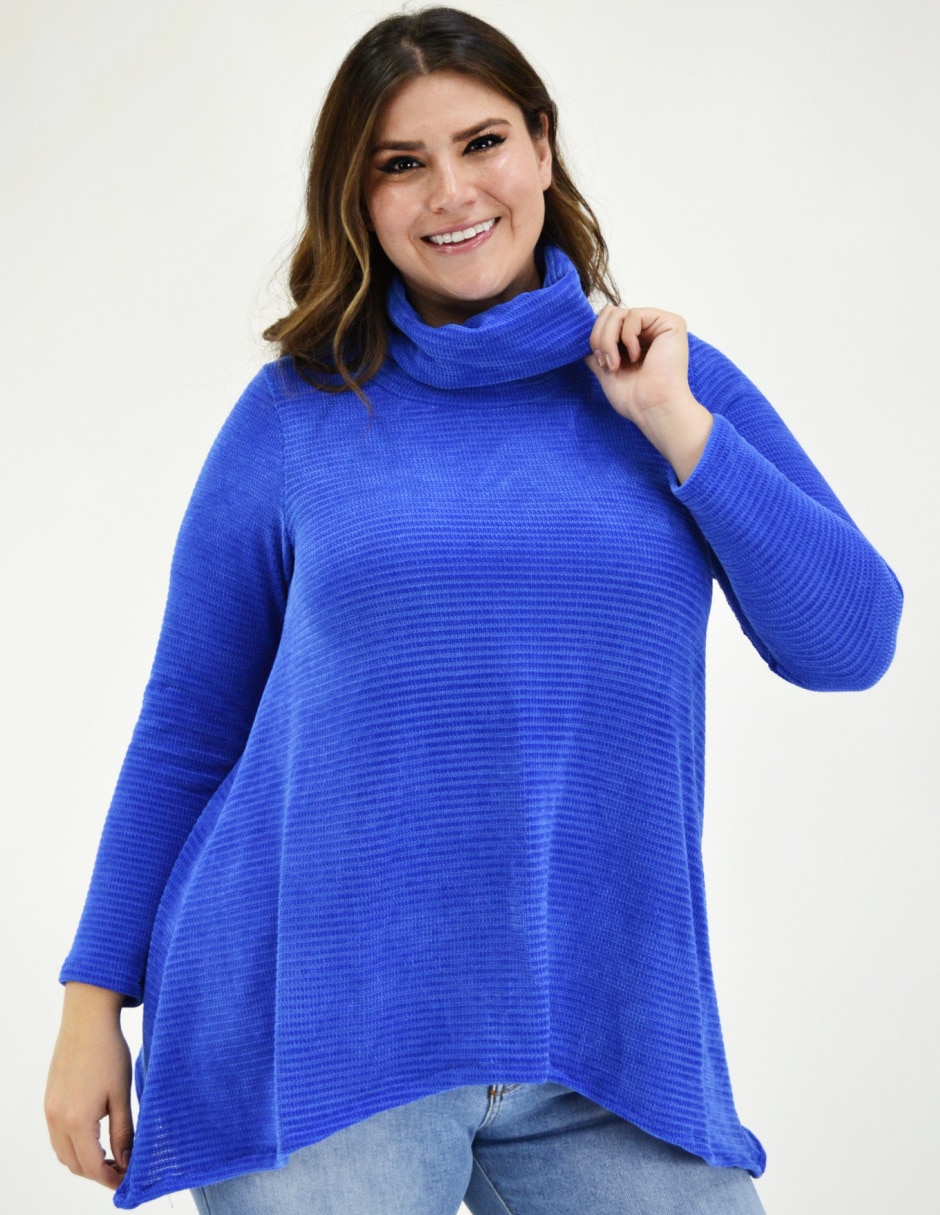 Suéter cuello alto para mujer 2