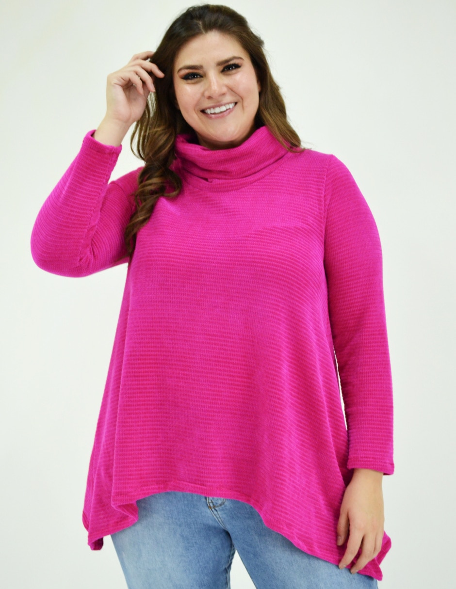Suéter cuello alto para mujer 6