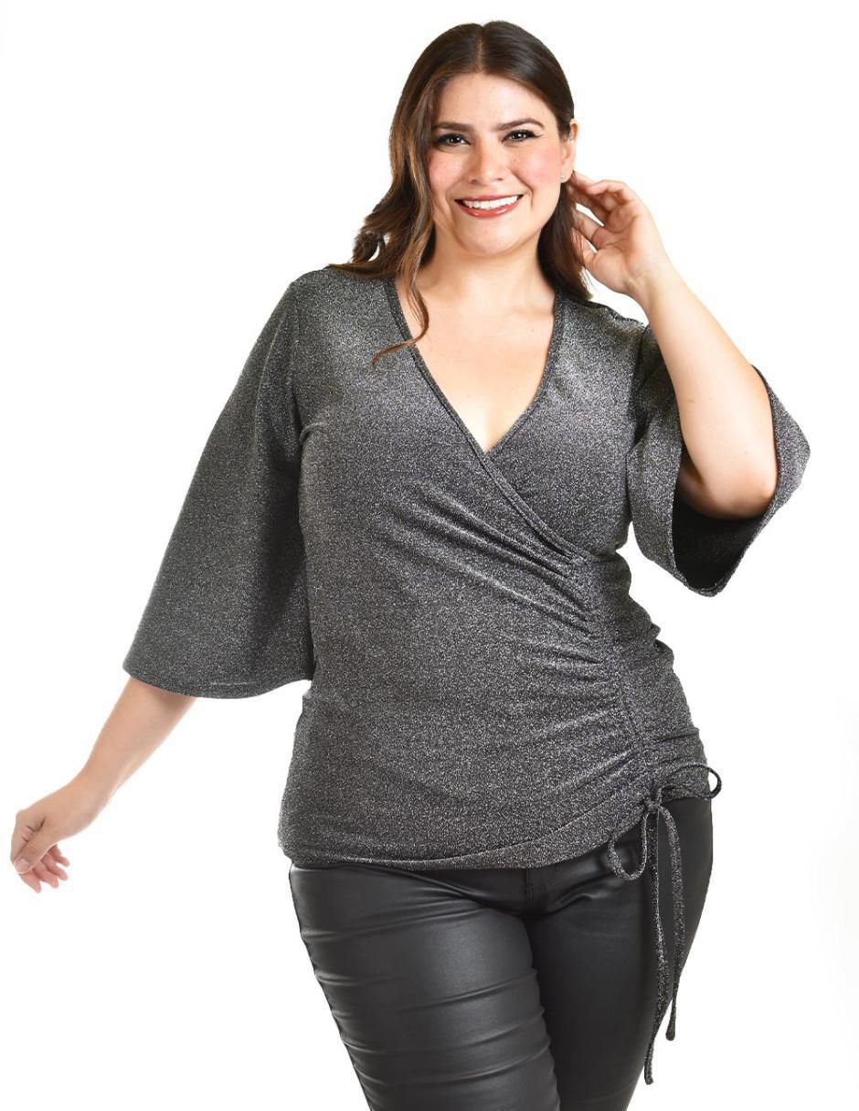 Blusa manga 3/4 para mujer 4