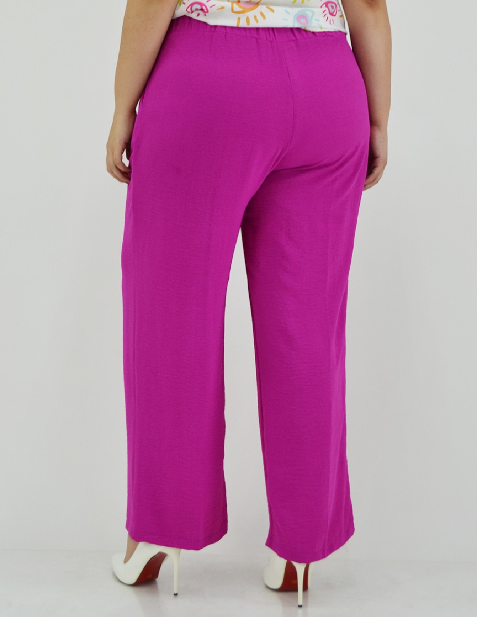 Pantalón amplio para mujer 4