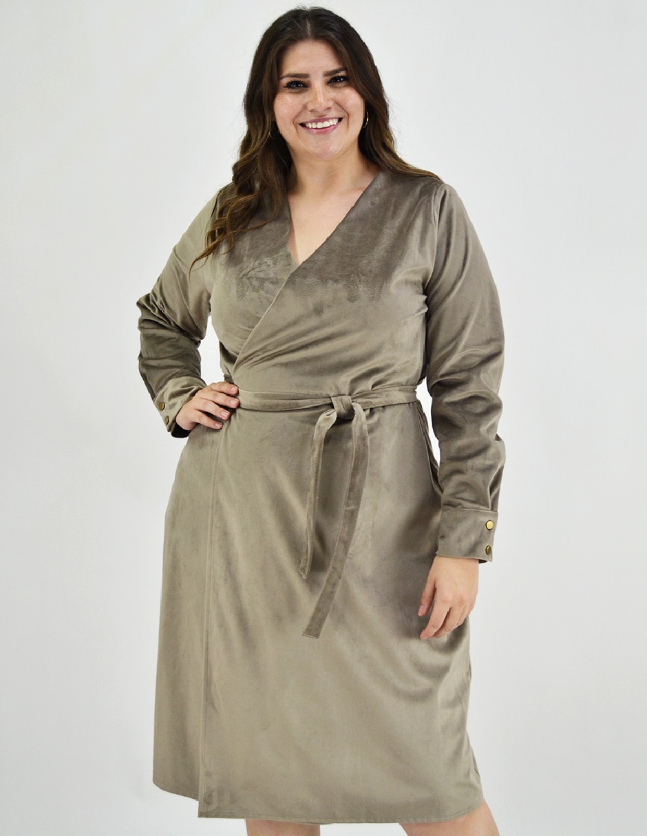 Vestido arriba de la rodilla casual Roman Fashion para mujer